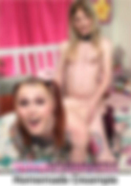 Blonde Trans Babes Shoot Homemade Creampie Video front cover