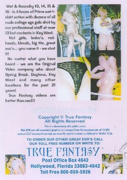 Wet & Raunchy 15 back cover