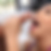 Throated.com - Karlee Grey ( Balls rubbing against her chin ) thumb